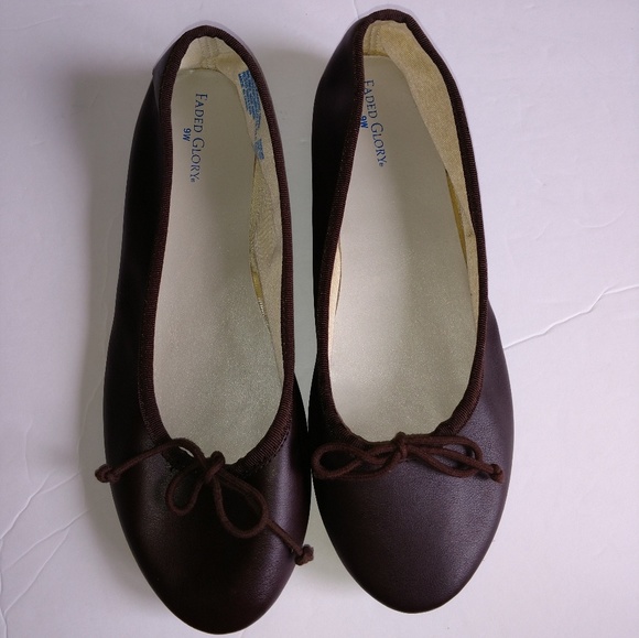 faded glory ballet flats
